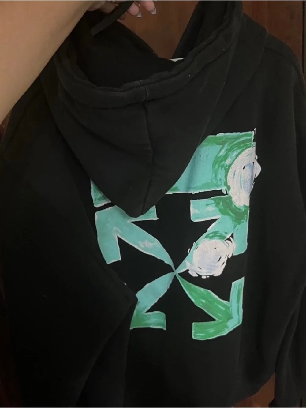 OFF-WHITE Tornado Arrow Hoodie